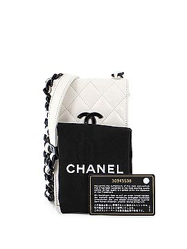 Chanel My Everything Phone Holder Crossbody Bag Quilted Caviar (view 2)