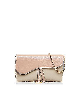Dior Saddle Wallet On Chain (view 1)