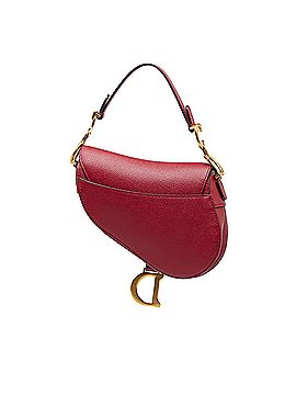 Dior Mini Leather Saddle Bag (view 2)