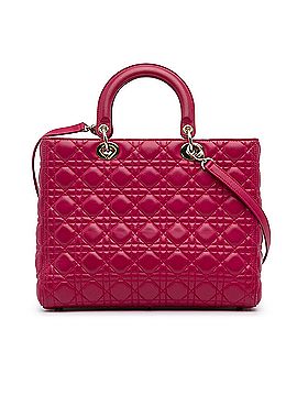 Dior Large Cannage Lady Dior (view 2)