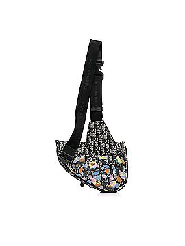 Dior Alex Foxton Oblique Saddle Crossbody Bag (view 2)