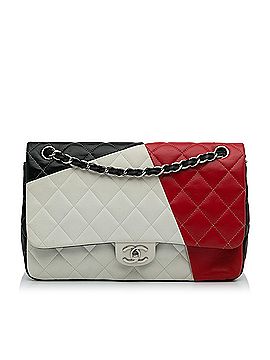 Chanel Jumbo Colorblock Classic Flap Bag (view 1)