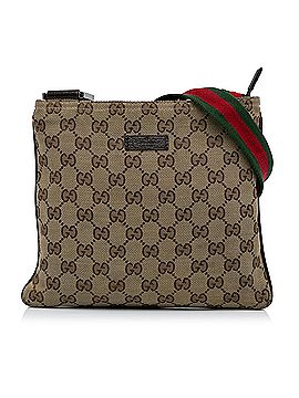 Gucci GG Canvas Web Crossbody (view 1)