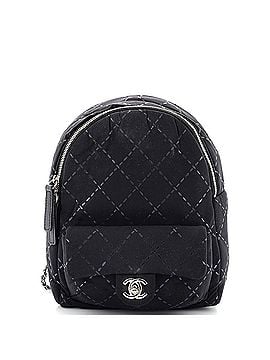 Chanel CC Pocket Backpack Printed Nylon Mini (view 1)