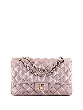 Chanel Classic Double Flap Bag Quilted Iridescent Calfskin Medium (view 1)