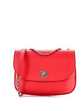 Chanel Curved CC Flap Messenger Caviar Small (view 1)