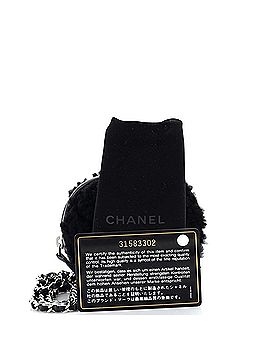 Chanel Round Clutch with Chain Quilted Shearling Mini (view 2)