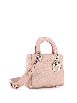 Christian Dior My ABCDior Lady Dior Bag Ornamental Motif Quilted Lambskin Small (view 2)
