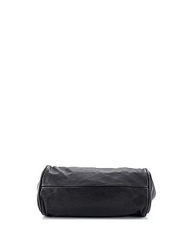 Chanel Cut Out Handle Chain Fringe Clutch Leather (view 2)
