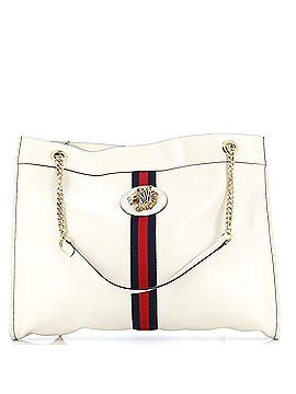 Gucci Rajah Chain Tote Leather Large (view 1)