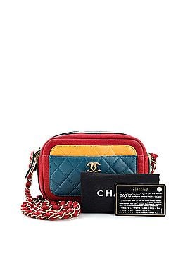 Chanel Paris-Hamburg Camera Case Quilted Lambskin with Jersey Mini (view 2)