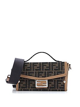 Fendi Baguette Soft Trunk Bag Zucca Canvas and Leather (view 1)