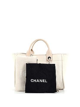 Chanel Deauville NM Tote Mixed Fibers Small (view 2)