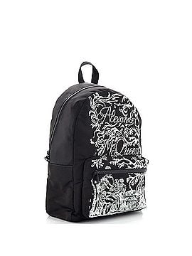 Alexander McQueen Front Pocket Backpack Printed Nylon (view 2)