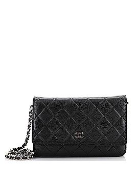 Chanel Wallet on Chain Quilted Caviar (view 1)