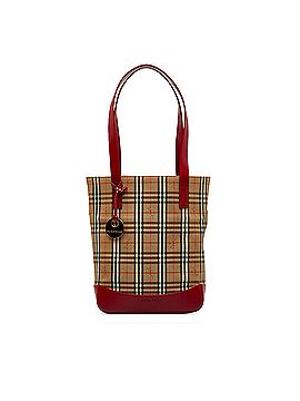 Burberry Haymarket Check Tote (view 1)
