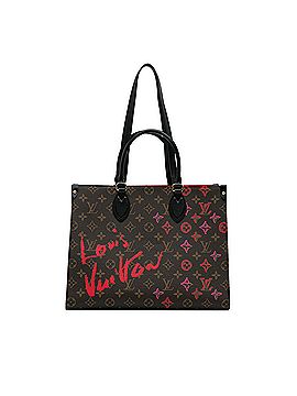Louis Vuitton Limited Edition Monogram Fall In Love OntheGo Tote MM (view 1)