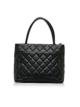 Chanel Caviar Medallion Tote Bag (view 2)