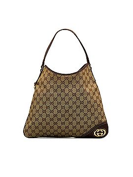 Gucci GG Canvas New Britt Hobo (view 1)