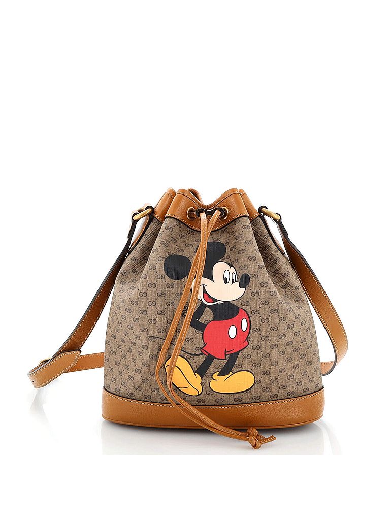 Louis Vuitton Brown Monogram Canvas Petit Bucket One Size - 37% off