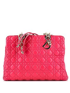 Christian Dior Soft Chain Tote Cannage Quilt Lambskin Large (view 1)