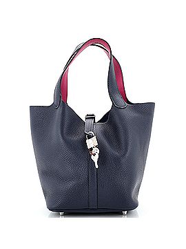 Hermès Eclat Picotin Lock Bag Clemence with Swift MM (view 1)