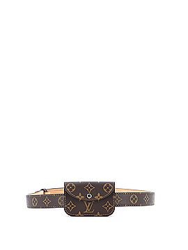 Louis Vuitton Ceinture Pochette Solo Belt Bag Monogram Canvas (view 1)