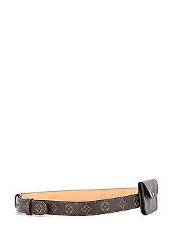 Louis Vuitton Ceinture Pochette Solo Belt Bag Monogram Canvas (view 2)