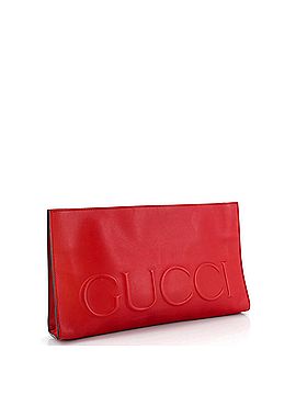 Gucci XL Zip Clutch Leather (view 2)