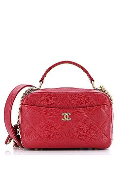 Chanel Carry Around Bowling Bag Quilted Caviar Mini (view 1)