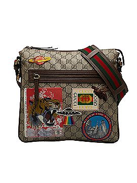 Gucci GG Supreme Courrier Crossbody Bag (view 1)