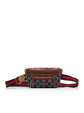 Gucci GG Denim Web Belt Bag (view 1)