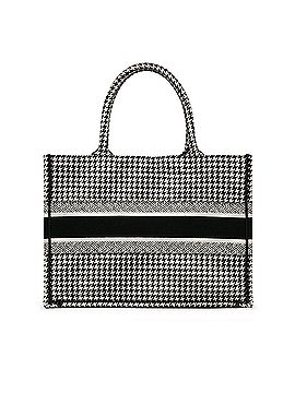 Dior Medium Houndstooth Embroidered Book Tote (view 2)