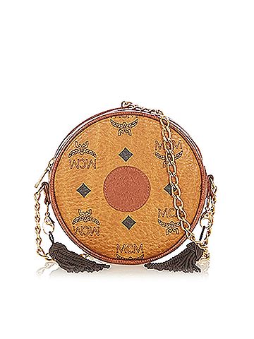 Mcm round best sale crossbody bag