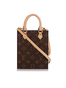 Louis Vuitton Monogram Petit Sac Plat (view 1)