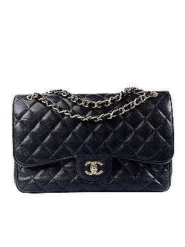Chanel Jumbo Classic Caviar Double Flap (view 1)