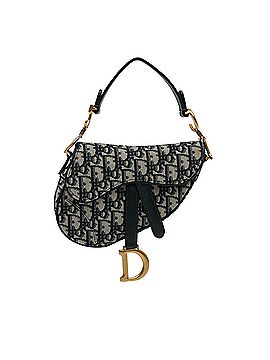 Dior Mini Oblique Saddle (view 1)