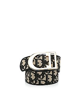 Dior Oblique Canvas Belt (view 1)