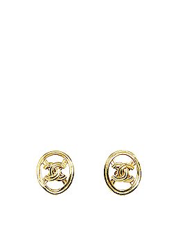 Chanel CC Clip-on Earrings (view 1)