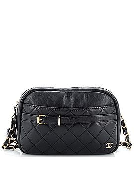Chanel Buckle Camera Case Bag Quilted Lambskin Large (view 1)