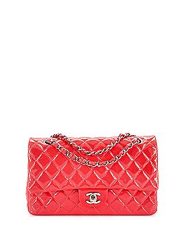 Chanel Classic Double Flap Bag Quilted Patent Small (view 1)
