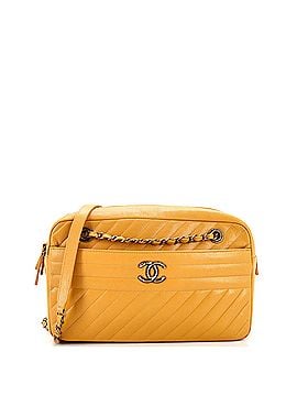Chanel Camera Bag Diagonal Quilted Goatskin Small (view 1)