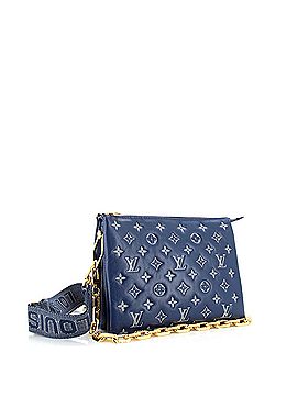 Louis Vuitton Coussin Bag Denim Printed Monogram Embossed Lambskin PM (view 2)