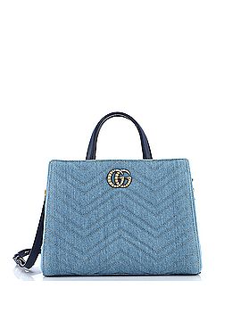 Gucci GG Marmont Tote Matelasse Leather Small (view 1)