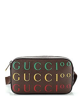 Gucci Aria 100th Anniversary Belt Bag Printed Leather (view 1)
