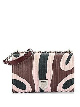 Christian Dior Diorama Flap Bag Printed Stitched Leather Large (view 1)