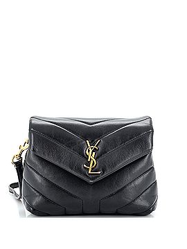 Saint Laurent Loulou Shoulder Bag Matelasse Chevron Leather Toy (view 1)