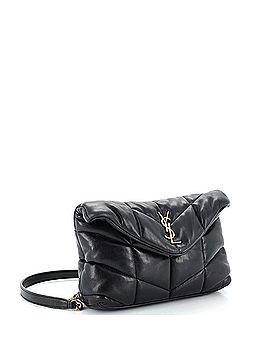 Saint Laurent Loulou Puffer Shoulder Bag Quilted Leather Mini (view 2)