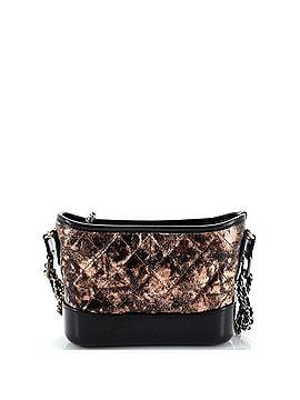 Chanel Gabrielle Hobo Quilted Crumpled Goatskin Small (view 2)