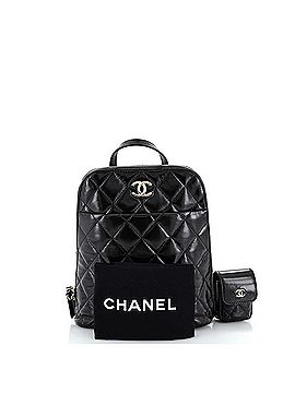 Chanel My Pocket Backpack Quilted Shiny Calfskin (view 2)
